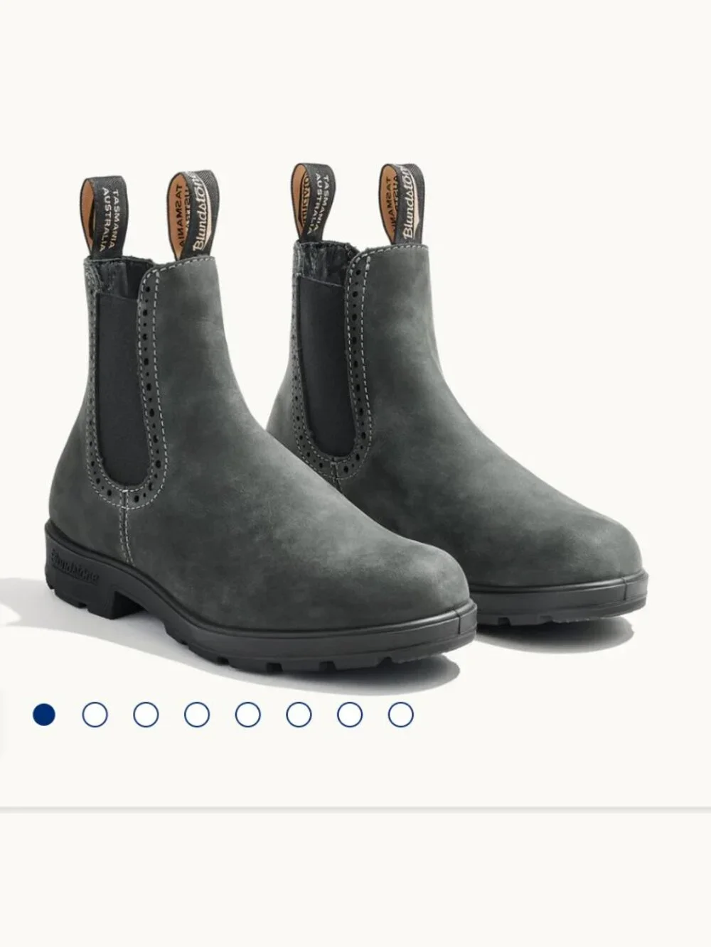 Blundstone Chelsea Ankle Boots in Charcoal Gray